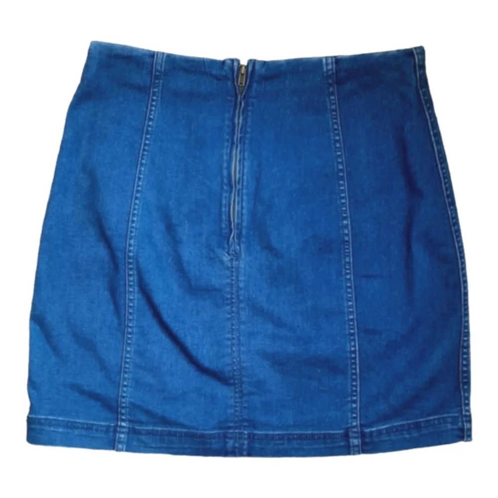 Free people denim mini skirt - - Picture 2 of 3